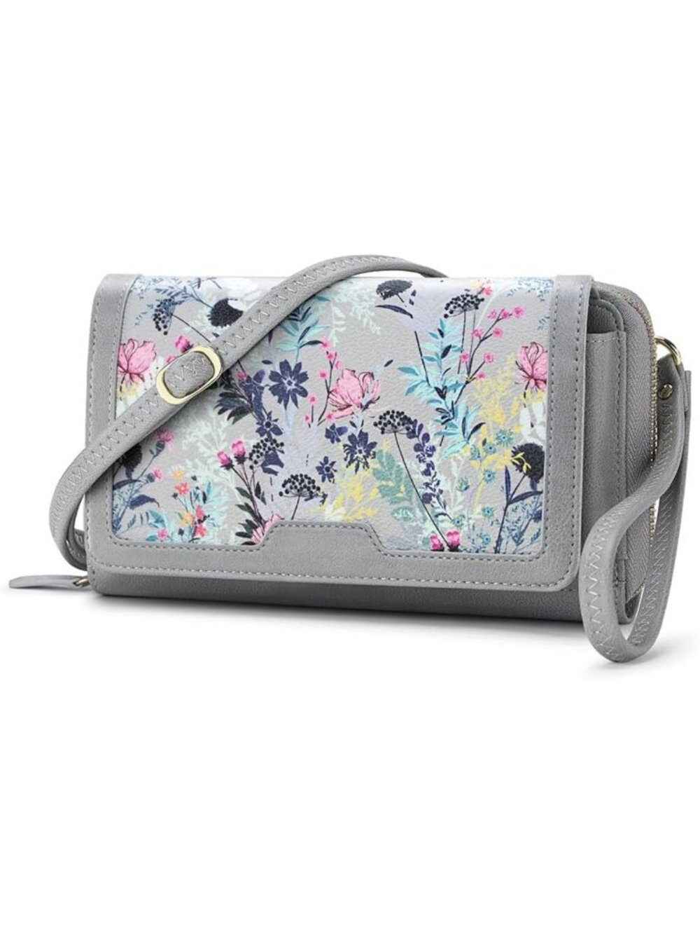 Stylish RFID Crossbody Wristlet Wallet for Women - Chic Purse & Card Holder